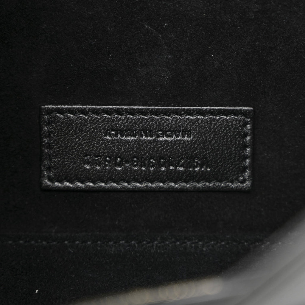 Smooth Calfskin Le 5 A 7 Mini Hobo Black