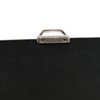Calfskin Skull Envelope Clutch Blue
