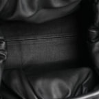 Smooth Butter Calf The Pouch Oversized Clutch Black