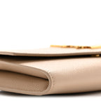 Grain De Poudre Monogram Uptown Chain Wallet Taupe