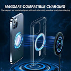 Entronix [Magnetic] Case Compatible with iPhone XR - [Hard Back] Slim Clear