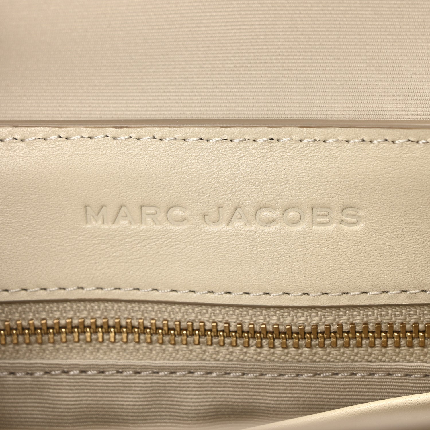 Calfskin Large The Covered J Marc Saddle Bag Cloud White