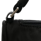 Tessuto Nylon Pochette Bag Black
