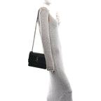Calfskin Medium Monogram Sunset Black