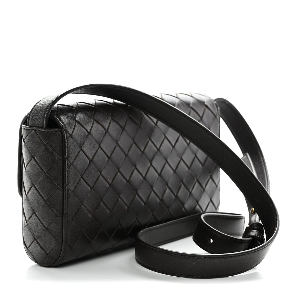 Nappa Intrecciato Mini Andiamo Crossbody Bag  Fondant