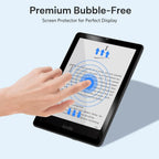 SAHARA - ZeroDamage Tempered Glass Screen Protector for Kindle Paperwhite 2024 and Colorsoft - Clear