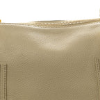 Calfskin Braided Medium Marcie Double Carry Slate Green