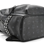 Visetos Medium Side Studs Stark Backpack Black