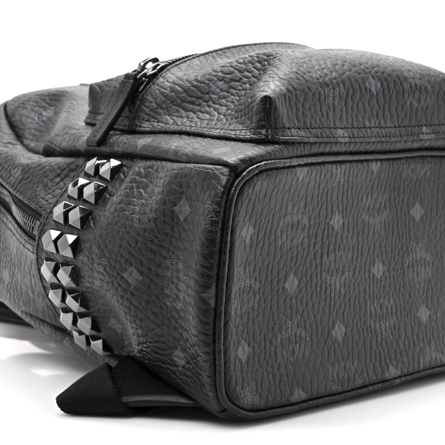 Visetos Medium Side Studs Stark Backpack Black