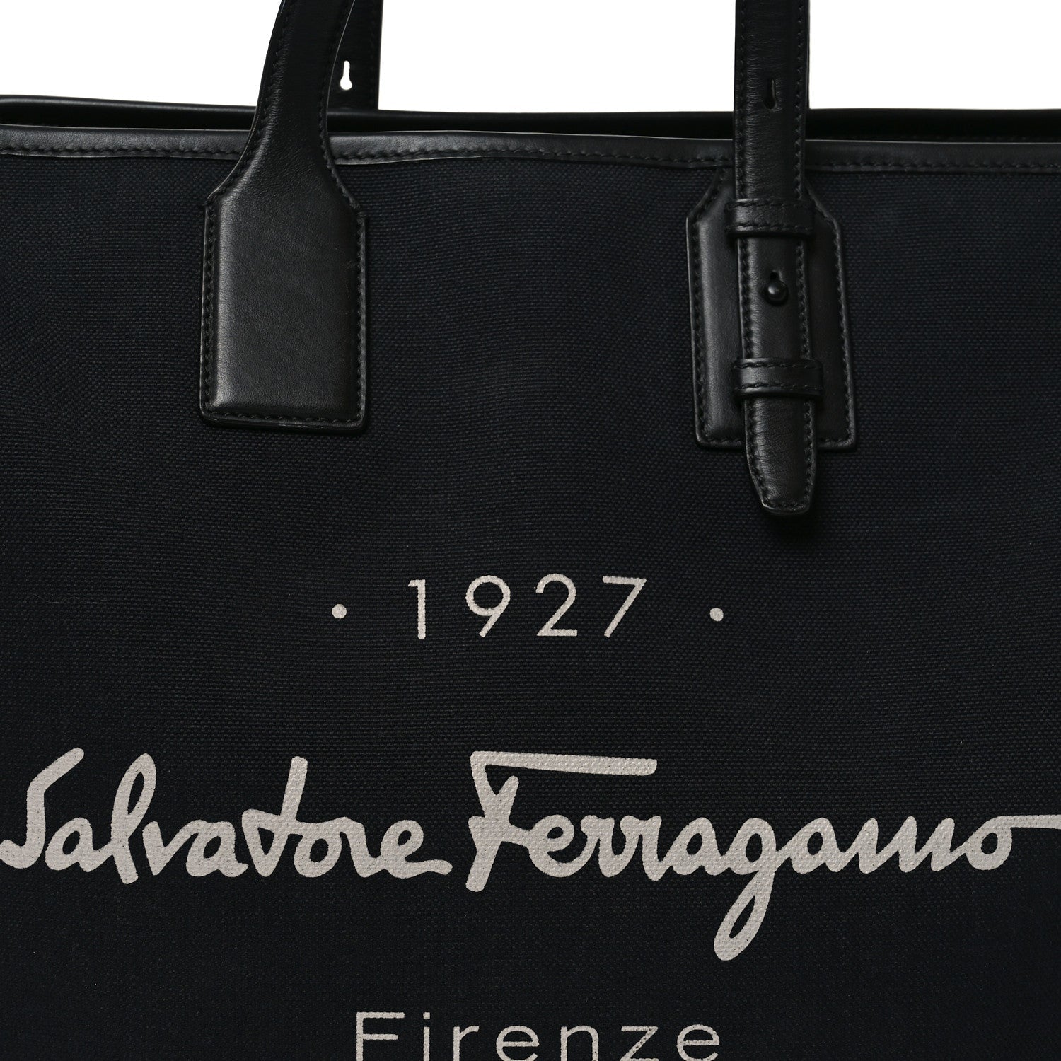 Canvas 1927 Signature Tote Black