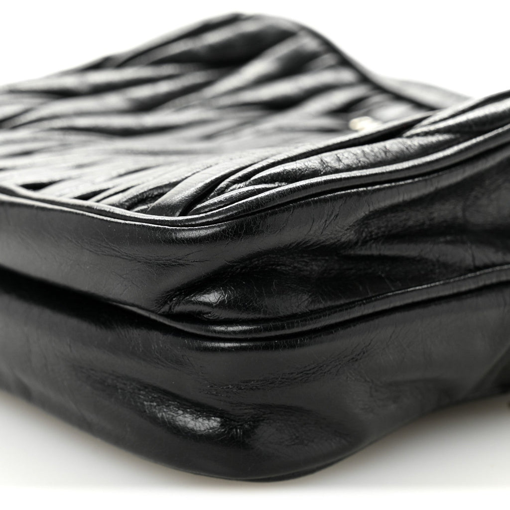 Nappa Matelasse Crossbody Black