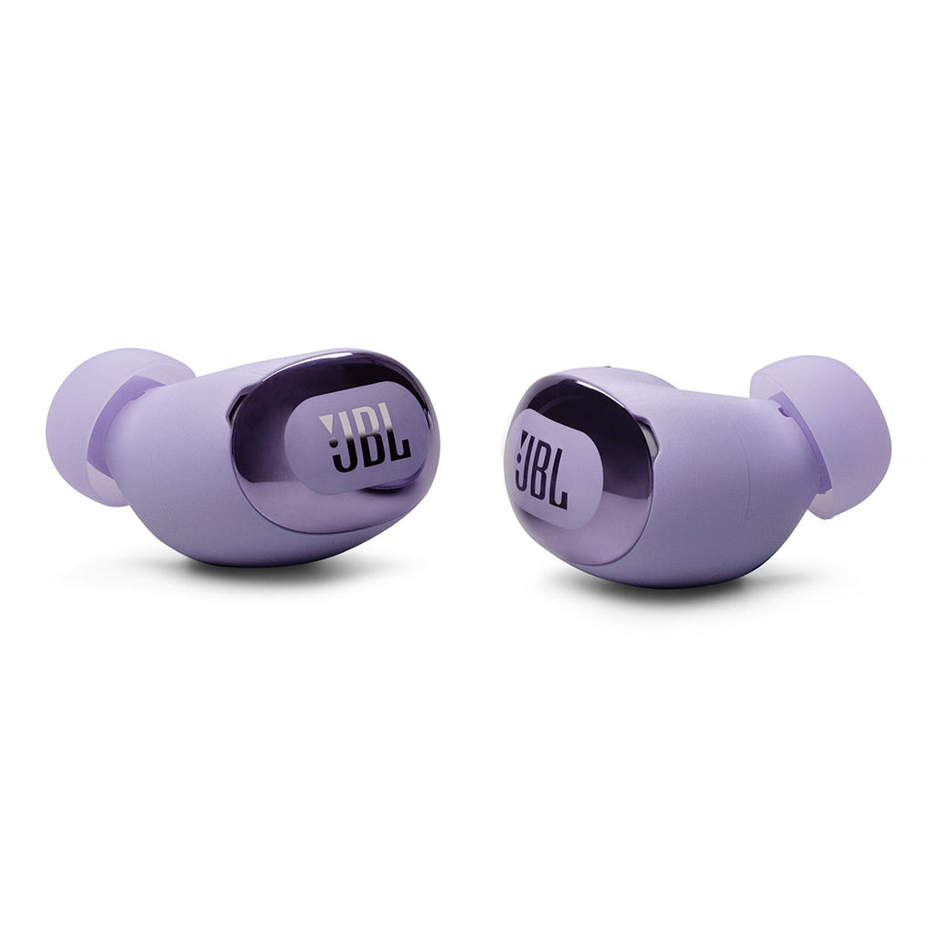 JBL Live Buds 3 True Wireless Noise Cancelling Earbud Bundle with gSport Case (Purple)