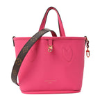 Monogram Neverfull Inside Out Bandouliere BB Rose Pondichery