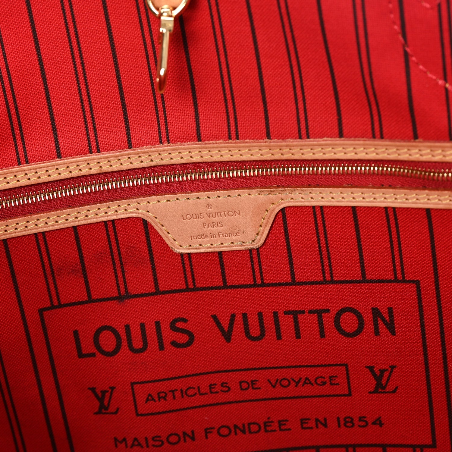 Monogram Neo Neverfull MM Cherry