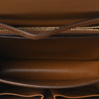 Calfskin Medium Classic Box Flap Bag Light Camel