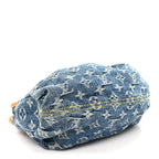 Monogram Denim Pleaty Blue