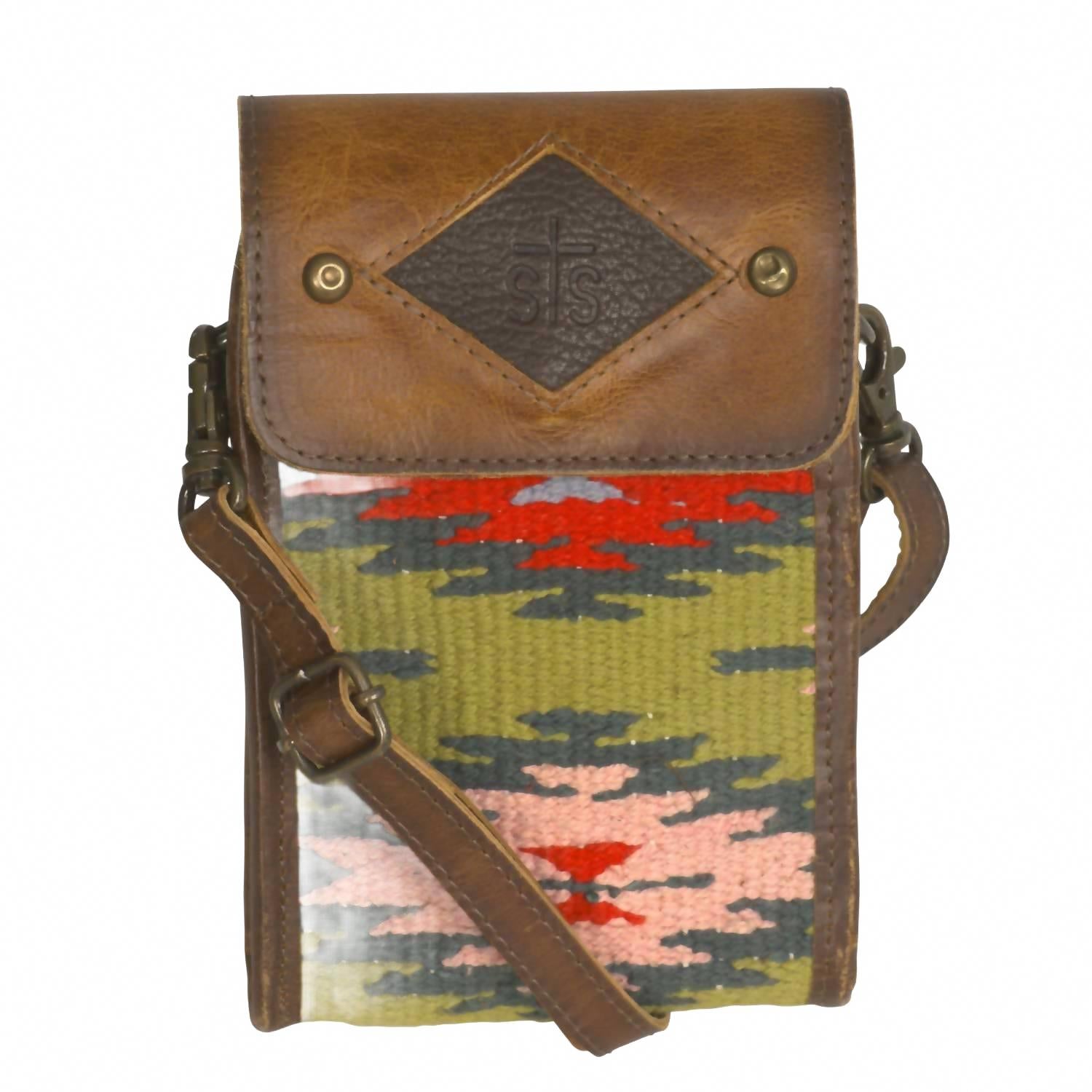 Baja Dreams Cellphone Pouch In Olive