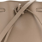 Saffiano Mini Mini Bucket Bag Beige