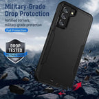 Entronix Case Compatible with Galaxy S25 Plus - Soft-Touch Dual-Layer Sleek Cover
