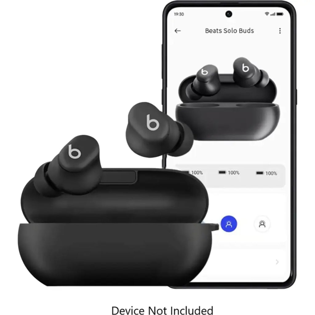 SAHARA - Venture Series Silicone Case for Beats Solo Buds Earbuds - Scorpion Black