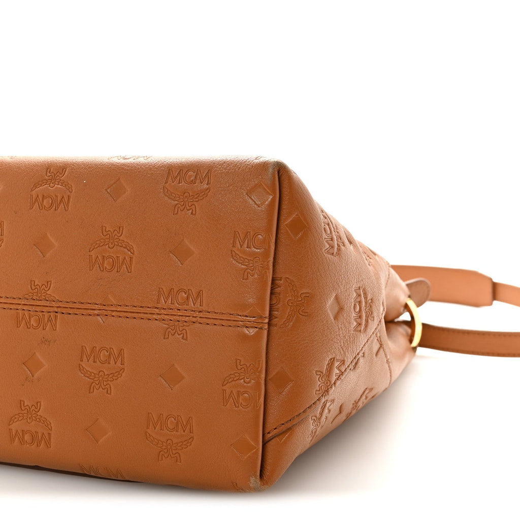 Calfskin Ottomar Monogram Medium Klara Hobo Cognac