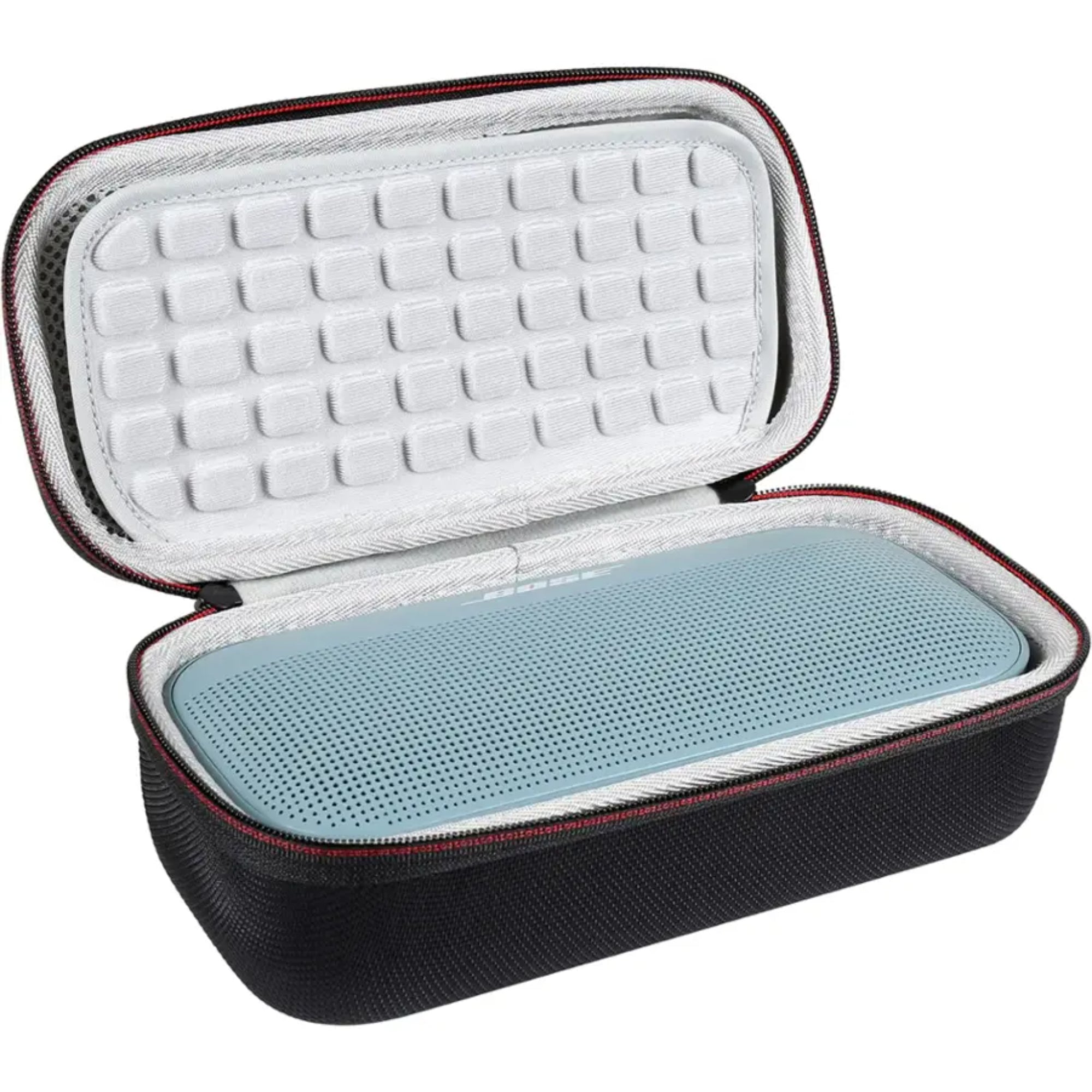 SAHARA - Travel Carry Case for Bose SoundLink Flex (1st & 2nd Gen) Portable Bluetooth Speaker - Black