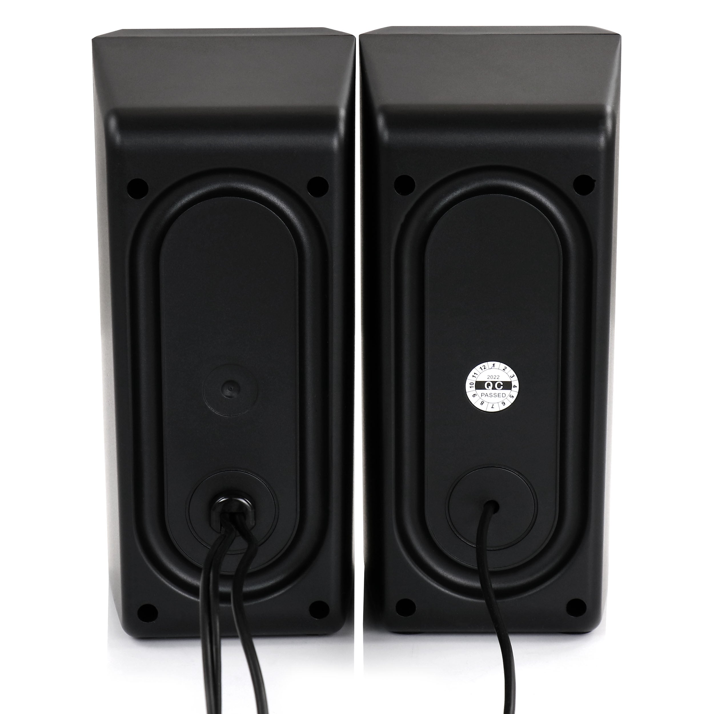 Computer Gaming Speakers with Color LED RGB Lights