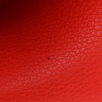 Crisped Calfskin Small Tie Knot Tote Vermillion
