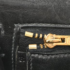 Shiny Caiman Crocodile Constance 23 Black