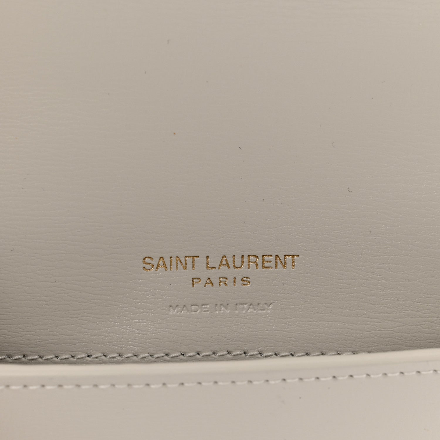Smooth Calfskin Monogram Phone Holder Crossbody Crema Soft