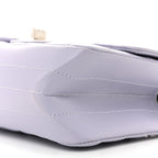 Aged Calfskin Chevron Quilted 2.55 Reissue Mini Flap Light Purple
