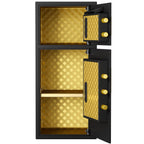 Streamdale Large Double-Door Digital Safe w/ Fireproof Bag