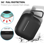 Entronix Case Compatible with AirPods 3rd Gen - Soft-Touch Liquid Silicone