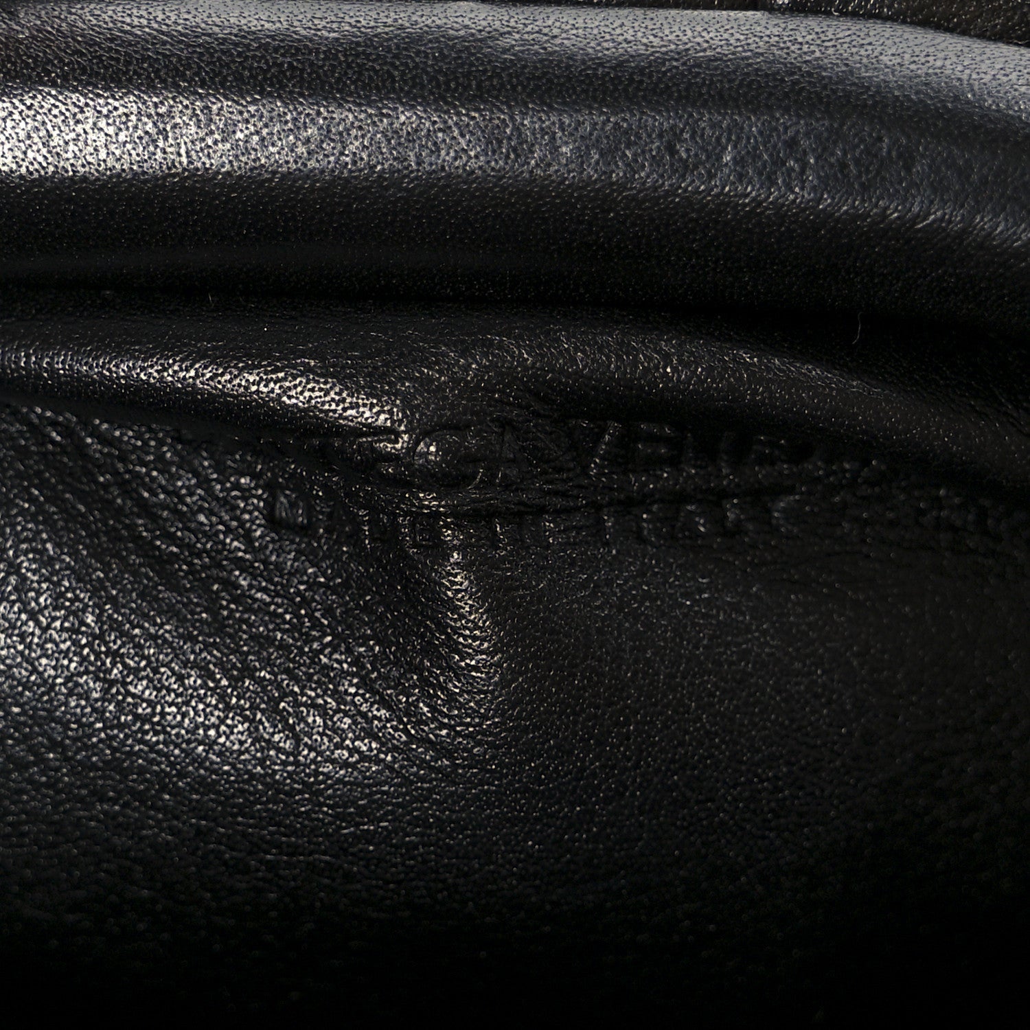 Butter Calfskin Coin Purse Black