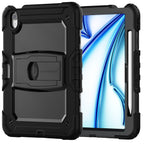 SAHARA - Raider Series Heavy-Duty Case for Apple iPad Air 11" M3/M2 and iPad Air 10.9'' (4th and 5th Gen) - Black