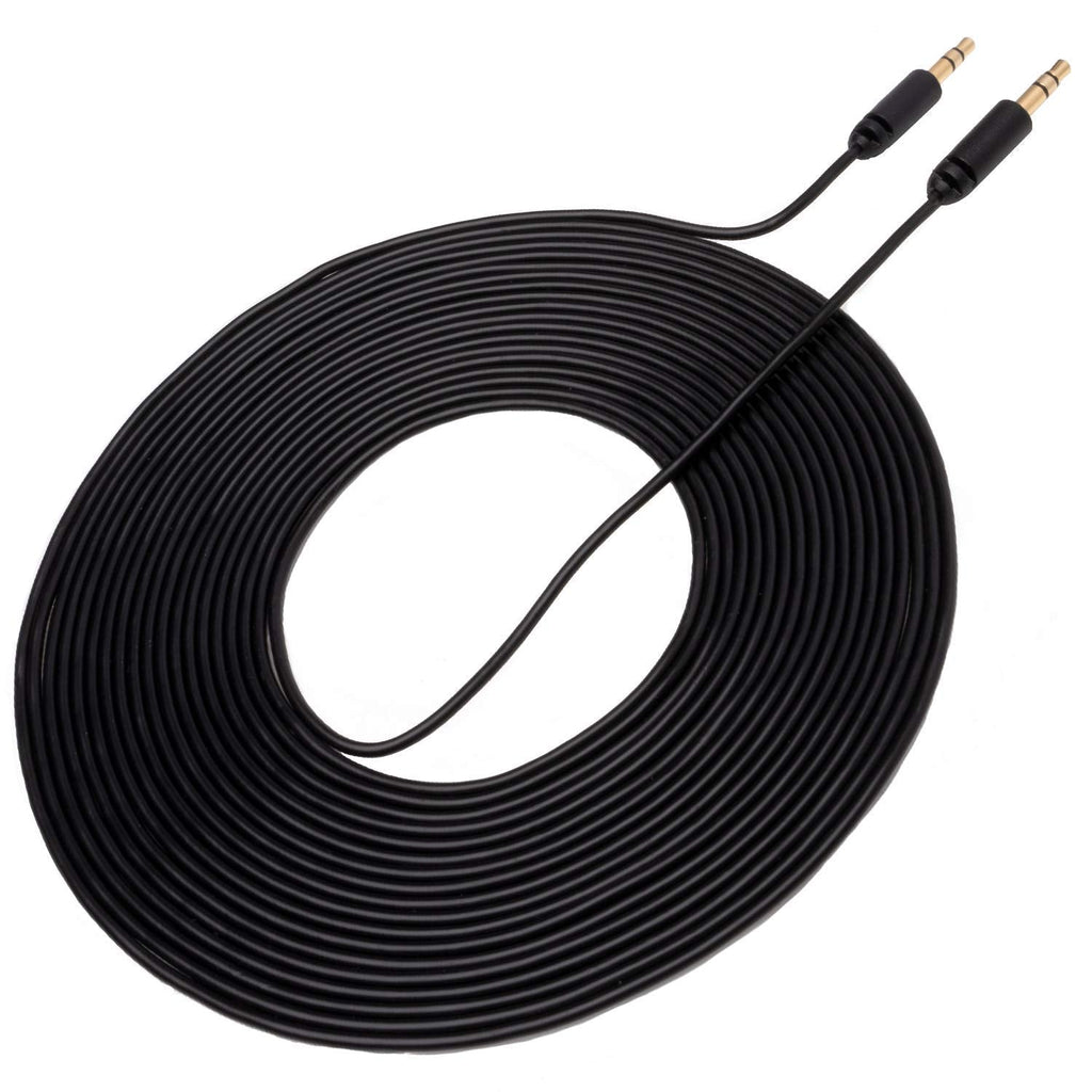 Movo MC6 Dual 3.5mm Male Stereo TRS Cable - 20-Foot Camera Patch
