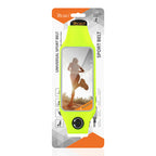 Reiko Running Sport Belt For Iphone 7 Plus/ 6S Plus Or 5.5 Inches Device With Two Pockets In Green (5.5X5.5 Inches)