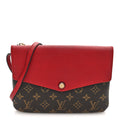 Monogram Twice Pochette Cherry