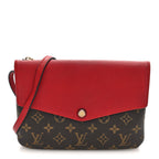 Monogram Twice Pochette Cherry