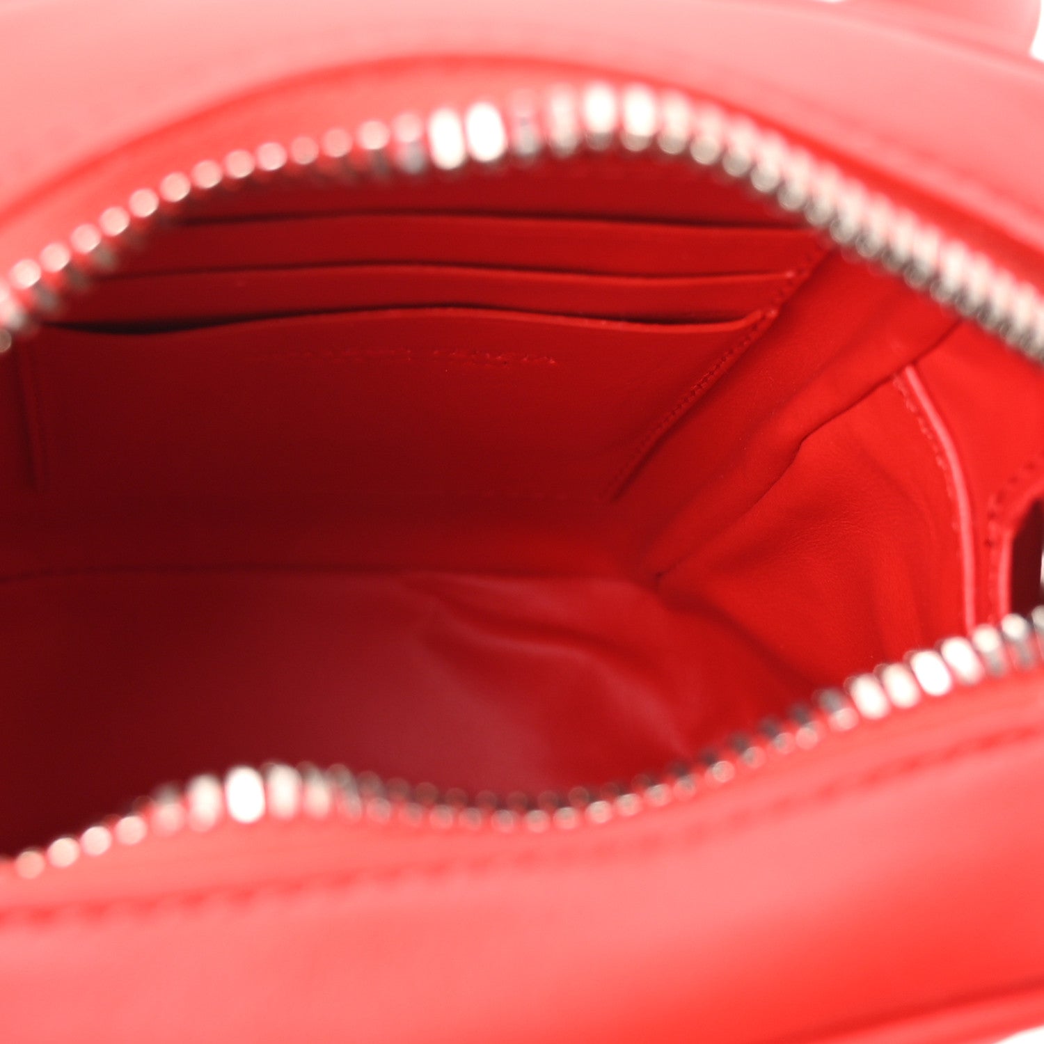 Nappa Intrecciato Phone Case Crossbody Bag Redstone