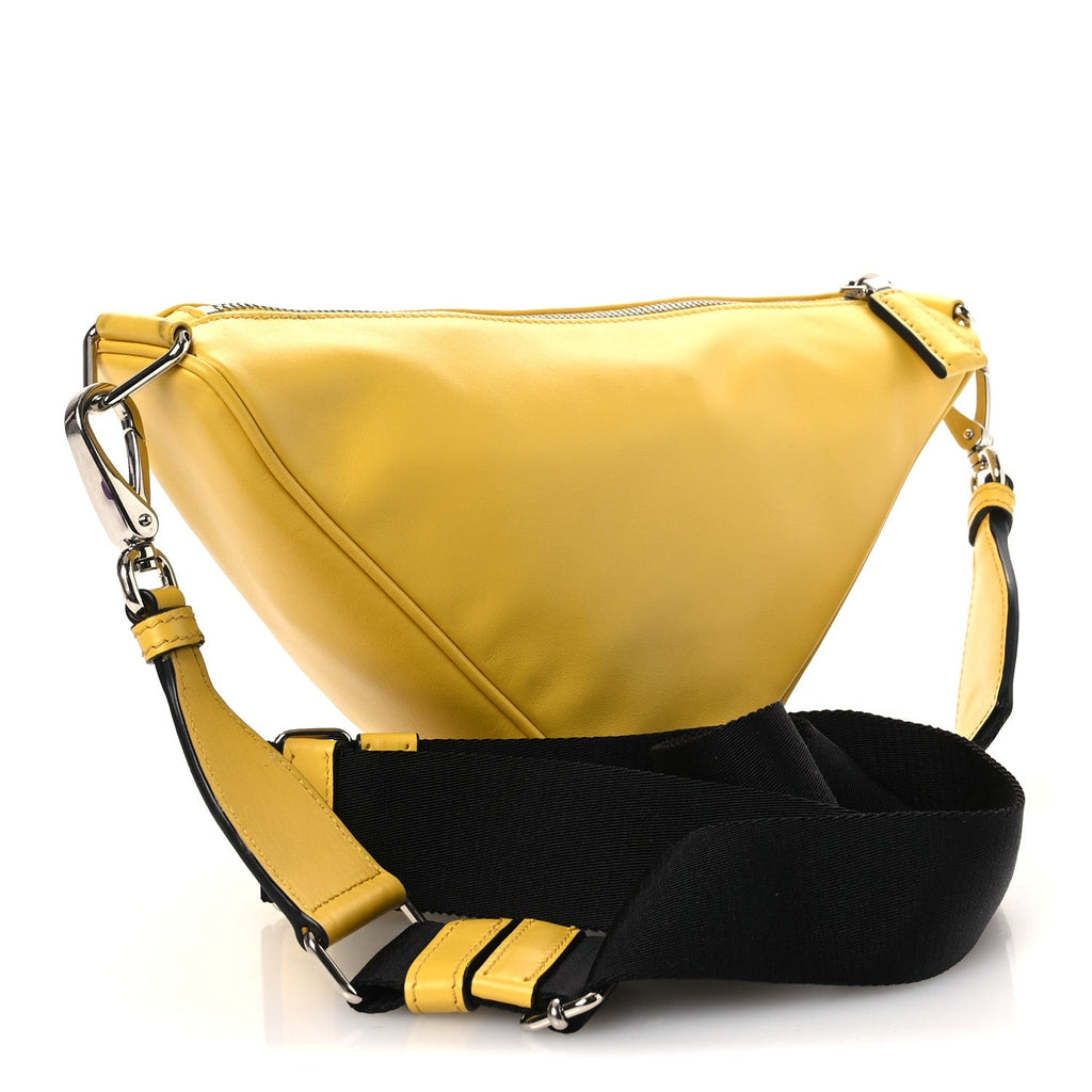 Softy Calfskin Triangle Shoulder Bag Sole