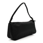 Tessuto Nylon Pochette Bag Black