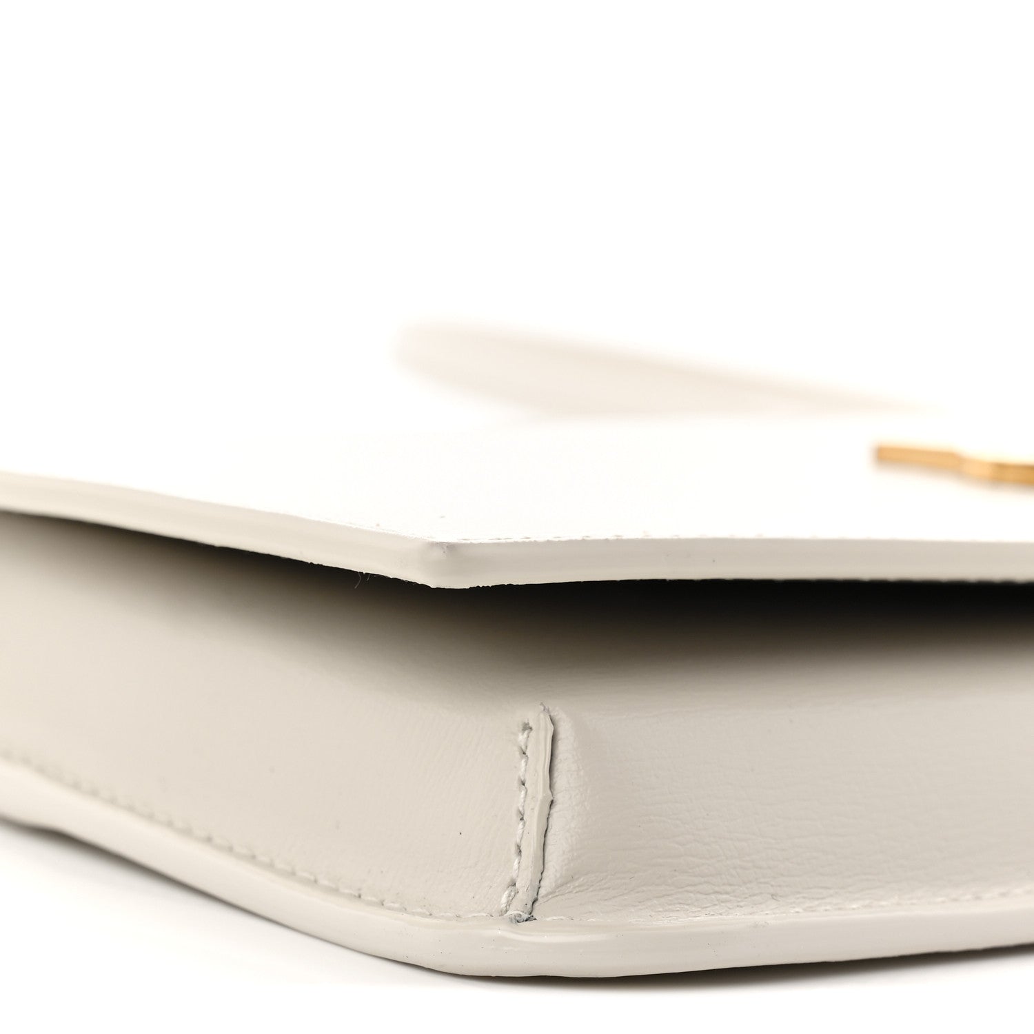 Smooth Calfskin Monogram Phone Holder Crossbody Crema Soft