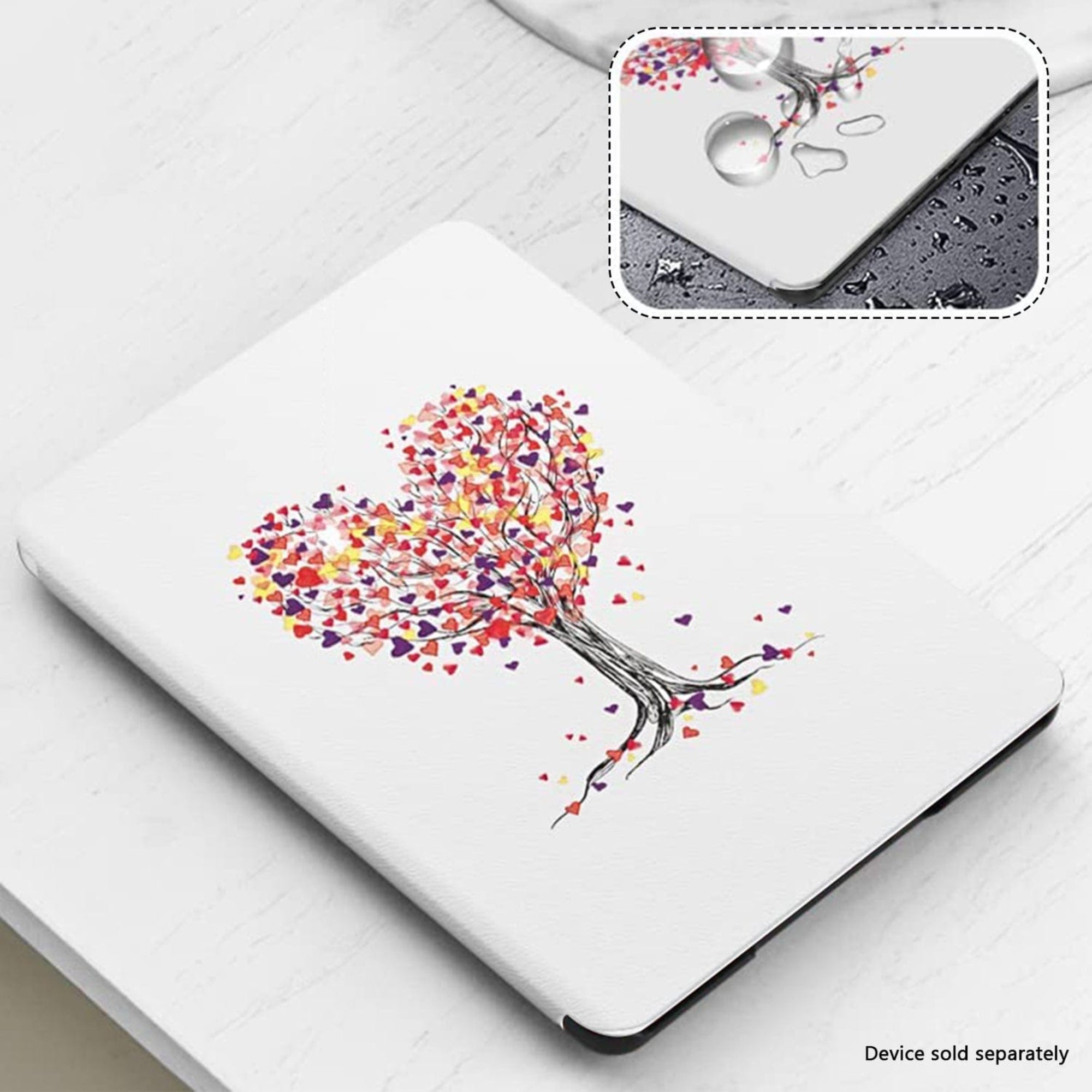 SAHARA - Indy Series Folio Case for Amazon Kindle (2024) - Heart Tree