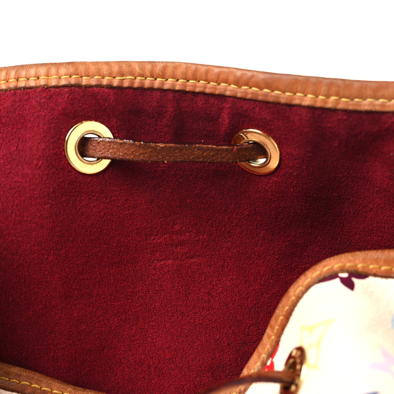 Monogram Multicolor Petit Noe White