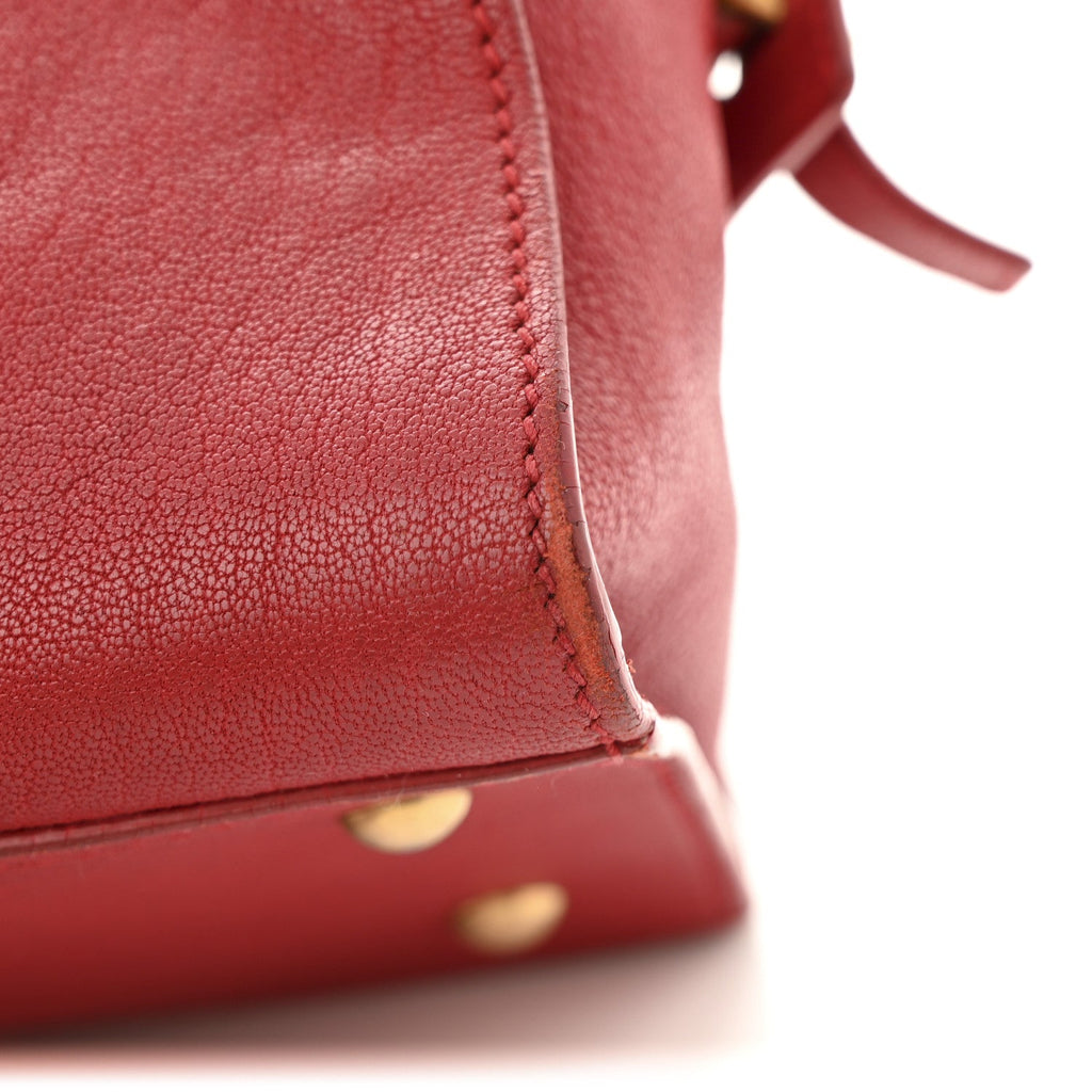 Sheepskin Small Cabas ChYc  Red