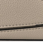 Grained Calfskin Small Puzzle Bag Sand