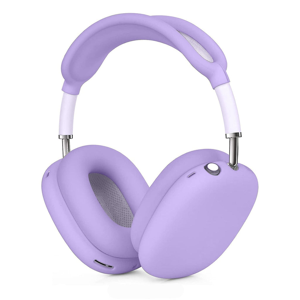 SAHARA - Silicone Combo Kit Case for Apple AirPods Max Headphones - Purple Orchid