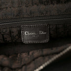 Metallic Calfskin Cannage Stitched Small East West Lady Dior Bronze