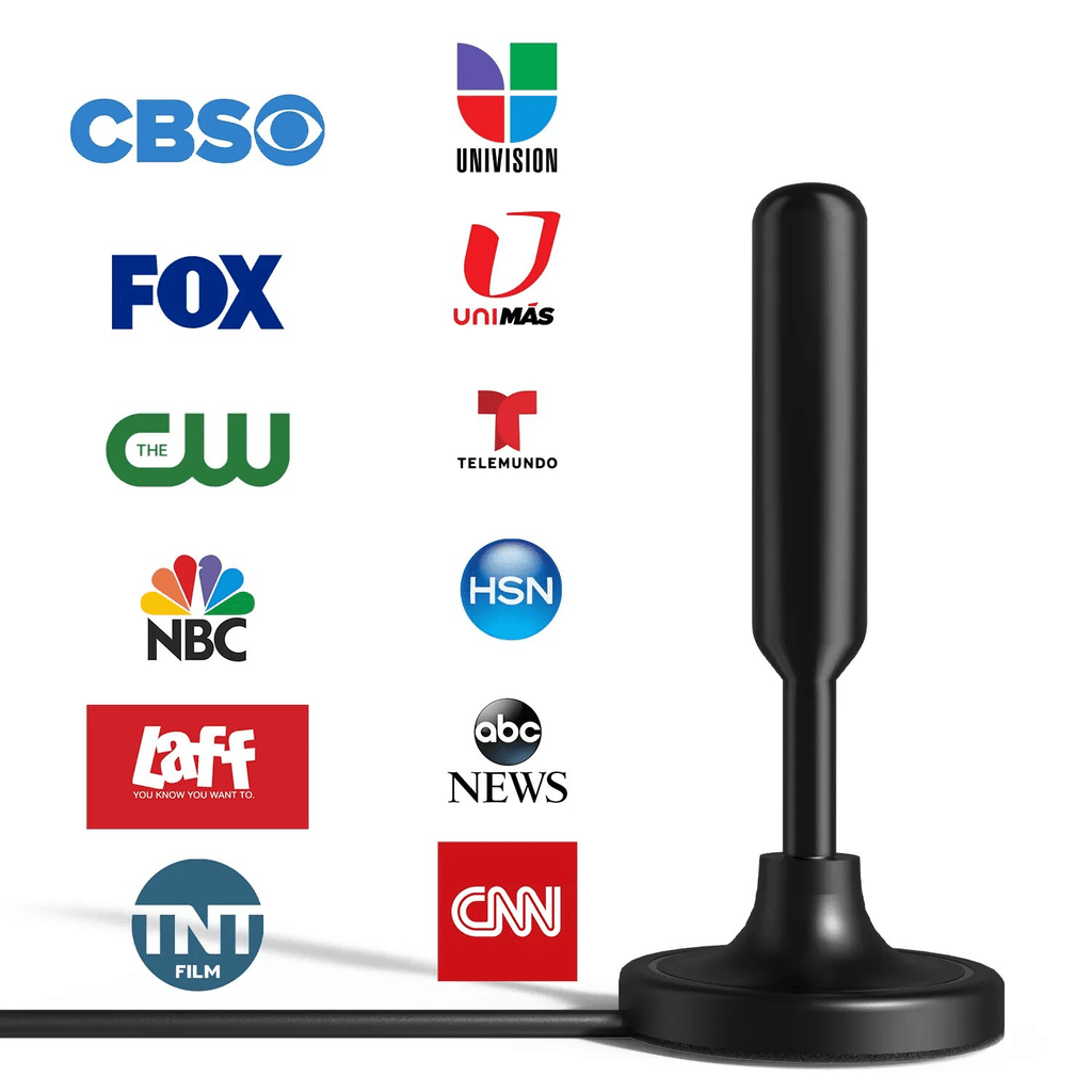 5600Miles Upgraded TV Antenna HDTV Amplified Digital 4K 1080P Long Range Indoor - 36dBi (Magnetic Type)